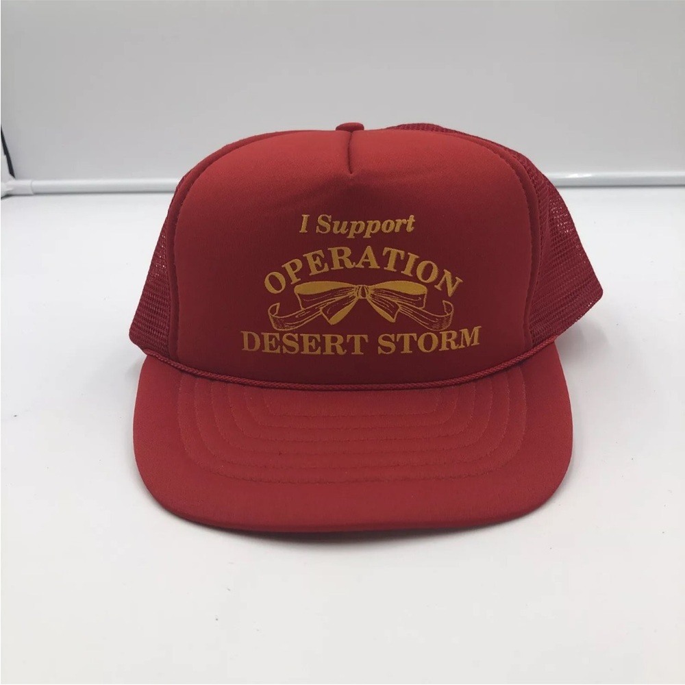 Vintage Operation Desert Storm Trucker Cap